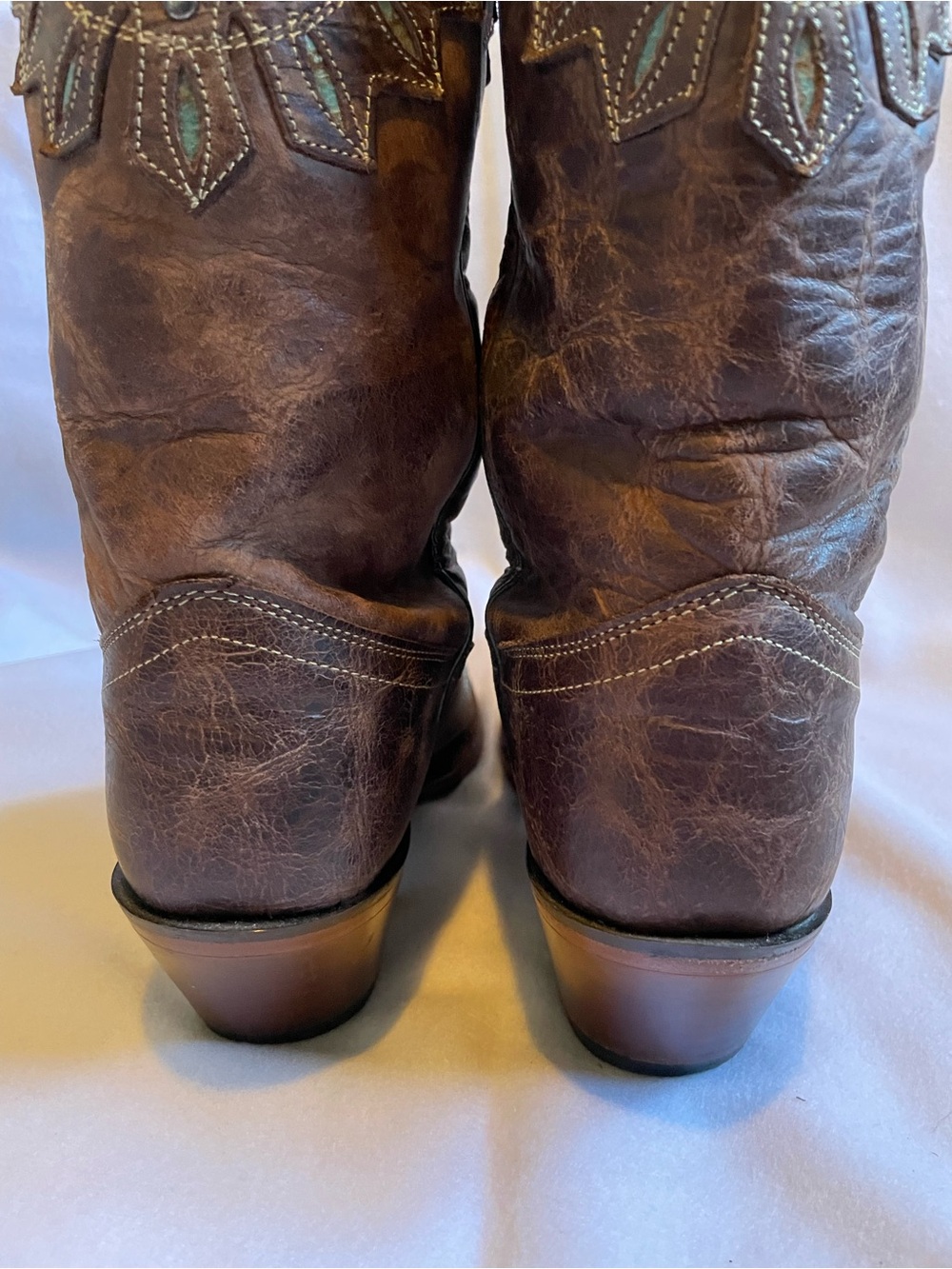 Tony Lama Leather Cowgirl Boots! - Picture 8 of 15